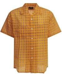 Beams Plus - Check-Print Short-Sleeve Shirt - Lyst