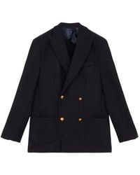 Fortela - David Double-Breasted Blazer - Lyst