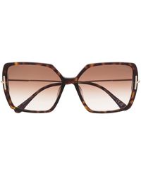 Tom Ford - Oversize Square-frame Sunglasses - Lyst