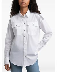 Brunello Cucinelli - Western-Style Panelled Shirt - Lyst