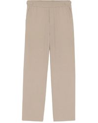 Ami Paris - Elasticated Wool Trousers - Lyst