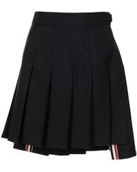 Thom Browne - School Uniform Pleated Skirt - Lyst