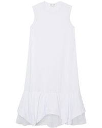 Comme des Garçons - Flared Skirt Sleeveless Midi-dress - Lyst