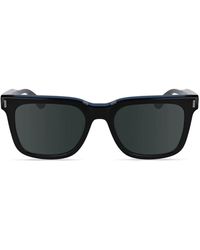 Calvin Klein - Rectangle Frame Sunglasses - Lyst