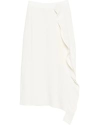 Liviana Conti - Ruffled Midi Skirt - Lyst