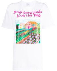 Collina Strada - More Lawns Should Look T-shirt - Lyst