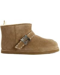 Tory Burch - Mellow Shearling Ankle Boot - Lyst