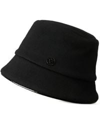 Maison Michel - Souna Logo-Plaque Bucket Hat - Lyst