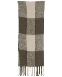 Eileen Fisher - Sciarpa A Quadri Con Frange - Lyst