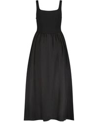 MARCELLA - Clara Square-Neck Midi Dress - Lyst