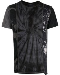 Needles - Paint Splatter-detail Cotton T-shirt - Lyst