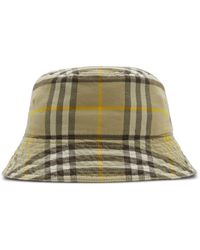 Burberry - Cappello bucket con motivo Vintage Check - Lyst