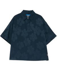 SPORT b. by agnès b. - Seersucker Polo Shirt - Lyst
