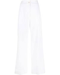 Patou - Wide-leg High-waisted Trousers - Lyst