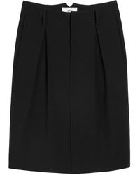 Ami Paris - Gonna Midi A Vita Alta - Lyst