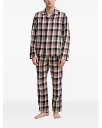 GANT - Checked Pajama Set - Lyst