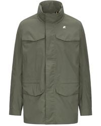 K-Way - Manuel Multi-Pocket Jacket - Lyst
