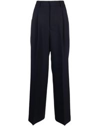 Ami Paris - Virgin Wool Tailored Trousers - Lyst