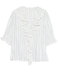 Doen - Henri Gestreepte Blouse - Lyst