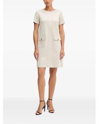 Joseph Ribkoff - Flap-Pocket Shift Mini Dress - Lyst