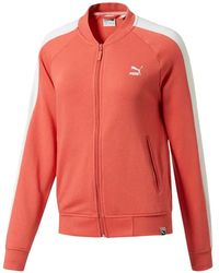 PUMA - Logo-Detail Zip-Up Sweatshirt - Lyst
