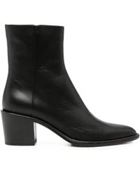 Pomme D ́Or - Bottines En Cuir - Lyst