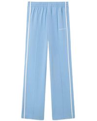 CASABLANCA - Logo-Embroidered Side-Stripe Track Pants - Lyst
