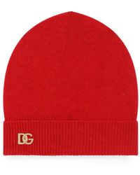 Dolce & Gabbana - Gestrickte Mütze - Lyst