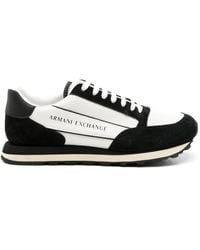 ARMANI EXCHANGE - Sneakers Mit Logo-Print - Lyst