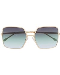 Isabel Marant - Logo-Engraved Oversize-Frame Sunglasses - Lyst