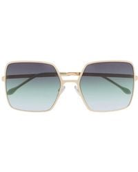 Isabel Marant - Logo-Engraved Oversize-Frame Sunglasses - Lyst