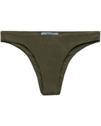 Prada - Fine-Ribbed Bikini Bottom - Lyst