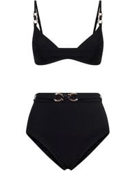 Zimmermann - Bikini Ceinturé À Détail D'Anneau - Lyst