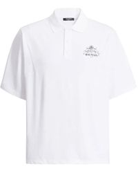Balmain - Printed Vine Polo - Lyst
