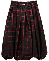 Comme des Garçons - Checked Trousers - Lyst