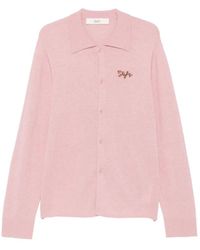 Séfr - Cárdigan Con Logo Bordado - Lyst