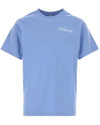 Sporty & Rich - Logo-Print Cotton T-Shirt - Lyst