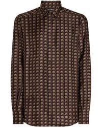 Dolce & Gabbana - Martini Logo-Print Shirt - Lyst