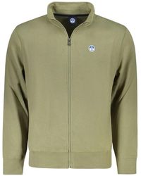 North Sails - Zip-Up Mock-Neck Sweater - Lyst