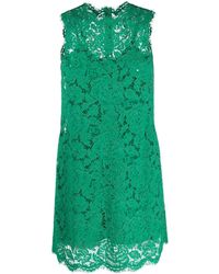 Dolce & Gabbana - Lace Mini Dress - Lyst