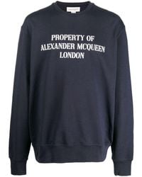Alexander McQueen - アレキサンダー・マックイーン ロゴ スウェットシャツ - Lyst