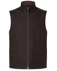 ZEGNA - High-Neck Zip-Up Gilet - Lyst