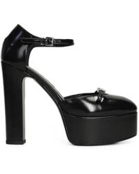 Chantal - Buckle-Detail Platform Pumps - Lyst