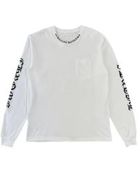 Chrome Hearts - Logo-Print Chest-Pocket T-Shirt - Lyst