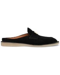Dolce & Gabbana - Logo-Plaque Mules - Lyst