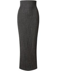 Alberta Ferretti - Gonna Midi - Lyst