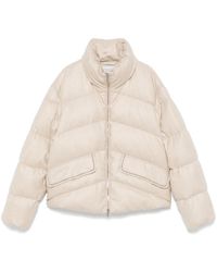 Peserico - Quilted Puffer Jacket - Lyst