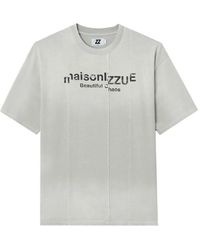 Izzue - Cotton T-Shirt - Lyst