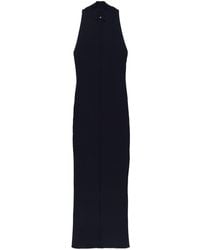 Courreges - Cut-out Ribbed Midi Dress - Lyst