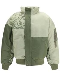 Alpha Industries - Veste Bomber Colour Block À Imprimé Camouflage - Lyst